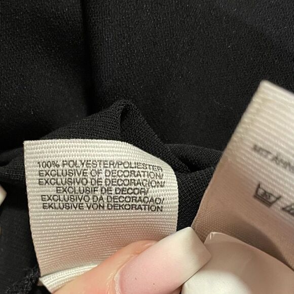 RACHEL Rachel Roy Black Long Sleeve Dress/Top with Pockets |Size:XS| - Picture 4 of 8